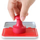 
Deli Square Quick Dry Ink Clear Imprint Red Second Dry Wholesale 1 Printing Platform - Red [Deli 9891]