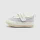 YEEHOO shopping mall same style children's pre-step shoes, baby toddler socks, boys' and girls' shoes, smoke white toddler shoes, suitable for 6-18 months 19, foot length 11.2-11.9/inner length 12