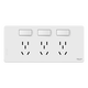 Delixi expansion socket type 86 in-situ replacement multi-functional expansion panel multi-hole one-turn multi-converter nail-free household white 21 holes (three holes * 3 + two holes * 6) switch control power supply can be wired in both left and right directions for flexible installation