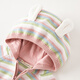 
David Bella [same style in the mall] Girls' sweater jacket Spring clothes Baby girl rabbit ear hat knitted cardigan
