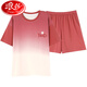 Langsha 100% reiner Baumwollpyjamas-Frauenanzug kurzärmelige Student Cotton kann für die Sommerkleidung für kleine Heimkleidung y9859 XL [empfohlen 115-135jin [Jin gleich 0,5 kg] tragen]]