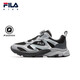 FILA children's running shoes 2025 autumn men's and women's sports knob buckle sports shoes space capsule