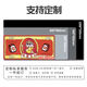 Wenshiou almohadilla de mouse grande 1000x500 almohadilla de mouse rojo chino rojo súper grande escritorio de escritorio de escritorio de teclado de escritorio de año nuevo