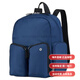 Samsonite Solid Color Leichte und langlebige Stoff -Rucksack mittelgroße Paarstil bei Männern und Frauen Indigo Blau modische und luxuriöse Basispakete (Tasche)