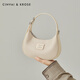 
CinvaiKrose official website small c/k bag women's bag 2025 new underarm handbag single shoulder crossbody bag handheld crescent bag cream white