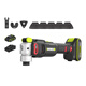 Wuxwaces Máquina multifunción sin escobillas WU698 WU698 Batería de litio Máquina de decoración de la batería Corte y molienda Herramientas de carpintería Collection WU698 Bare Machine