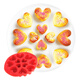 French baking tool mold baking pan steamed bread baby steamed cake food supplement oven heart-shaped double-sided big heart double-sided big heart