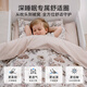 Manxi (Emxee) Kindergartenquilt dreiteiliger Set reines Baumwollbaby Kinderbettung sechs oder siebenköpfig Set Herbst-Märchen Drei-teilige Set [Quilt Cover + Pad Cover + Kissenbezüge]