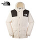 The North Face North Windproof Jacket Men's Outdoor Windproof and Water-Repellent Jacket 5JYN Sand Dune White/QLI M