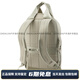 
North Face 20L solid color stylish zipper nylon backpack regular women's clay gray clay gray