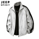 JEEP SPIRIT Jeep jacket men's jacket men's autumn and winter casual high-end style sports high-end sense handsome stand-up collar clothes