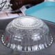 
Yonghuan Home Glass Bowl Large Size Ice Powder Shrimp Sauce and Fairy Grass Creative Personalized Fruit Salad Bowl Exquisite Transparent Sweet Apple Bowl 16755CM 48 pieces