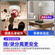 Caméra de surveillance WiFi Hikvision Wireless Wiless 4 millions Vision nocturne en pleine couleur Interphone rotative Interphone Détection de mouvement à distance intérieure avec téléphone mobile 1 Camera Gimbal Rotation Standard 64G Memory Memory Carte Version