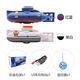 Mini sous-marin Toys garçon sans fil télécommandation de chargement nucléaire sous-marin petit navire jouet modèle militaire enfant Blue Remote Contrôle + batterie