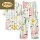 Pupan Qixi Festival Battle Robe Lumière Luxury Configuration Summer Minage post-partum Couchée courte allaitement materbe maternité maternité HD6913 Larges de maternité HD6913 CARTANTS CARRIGANT CARDIGAN ALLABLABLE ALLU