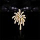 Exquisite brilliant fireworks brooch women's suit corsage brooch accessories cardigan coat temperament decoration Firework beads A105