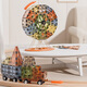 Xiwei Fun Play 4D Drilling Surface Color Window Magnetic Tablets Puzzle Assembly for Early Education Boy and Girl Baby Magnet Puzzle Building Blocks [9902] 4D Drilling Surface Magnetic Tablets 55pcs