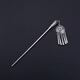 KZD Zhao Lusi's same style hairpin sterling silver ancient style ethnic minority style rocking fringed hairpin female style updo hair accessories hairpin set - ear clip remarks