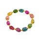 
Pangdonglai quality tourmaline reblade beads [Raw stone A21] Miss Cat jewelry raw stone reblade Pixiu hand Watermelon No. 15909 Watermelon tourmaline original bracelet Natural tourmaline