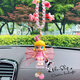 Yusenyi Pop Mart Molly's car pendant interior pendant car rearview mirror internet celebrity hanging gift Teddy baby