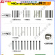 适用数位板笔芯BAMBOO CTL-460 660 470 471 671 672手绘板笔尖  0x0c 原封DTC-133标准笔芯五支装 【送更换器】