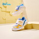 361 children's shoes, children's toddler shoes 25 autumn men and women's flickering children's baby shoes, two-stage sports shoes, blue 26