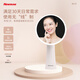 Newman MI-07 high-definition daylight restoration LED makeup mirror 270 rotating touch screen 4K mirror 1 1 fidelity three-speed light adjustment + 360 light guide shadow-free beauty C-position mirror