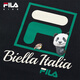 FILA【抗菌】斐乐儿童童装上衣2025年秋季新款男女童舒适套头卫衣 传奇蓝-NV 140