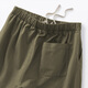 MUJI (MUJI) Pantalones cónicos livianos lavados de algodón para mujeres para pantalones casuales de mujeres Pantalones para mujeres otoño femenino