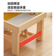 Hushi Xiaobao Tabla de construcción de madera maciza para niños Tabla de madera de madera de madera Multi-función Tabla de juego de juguetes de juguete de partículas grandes de madera Tabla de juego de Joy