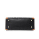 Bag de lujo Bag Women's Bag Bag 2025 Nuevo moderno y moderno de gran capacidad Caminador de un solo hombro Mochebuena marrón con negro (caja de regalo exquisita)