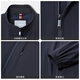 Goldlion Technology Warmth 2025 Autumn and Winter New Jacket Men's Windproof Stretch Stand Collar Simple Business Casual Jacket Navy-95 XL 180/96A Recommended 150-165Jin Jin equals 0.5 kg