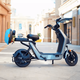 Национальный стандартный электромобиль Trunk Little Turtle Queen Trunk Trunk Bicycle Box ящик для хранения электромобиля Фольга назад 9928 Джаз белый + полосатые аксессуары маленькие