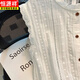 Hengyuanxiang Hollow Cotton и льняная рубашка для женщин 2025 Летняя новая модная маленькая рубашка для льняной рукавов топ модный и универсальный белый 1047-белоснежный XL Рекомендуется 120-130JIN [JIN равно 0,5 кг]