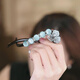 Dongyi's carefully selected twist clip hair clip for women's hair with multi-disc hair clips, high-end rhinestone beaded one-word clips, simple and not irritating the hair in summer