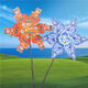 
He Jiagong's popular children's windmill Nezha Ao Bing's new red flag cartoon plastic kindergarten handheld outdoor toy gift Ao Bing windmill 1 height 42CM24CM