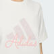 adidas 2025 Frauen W Logo GFX Tee Sports und ungezwungene Kurzärmer-T-Shirt KF2677 L