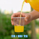 Disposable cup thickened plastic cup outdoor camping portable transparent cup aviation cup high temperature resistant tea drink cup thickened 50 pieces (1 pack)