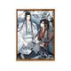 
The Demonic Patriarch Untamed Wei Wuxian Cartoon Acrylic Decoration Drawing Digital Oil Painting LL9859 60*80cm Thick solid wood inner frame + beautiful outer frame [Default wood color