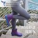 
EVERCREATURES UK Purple Rain Shoes Women's Rain Boots Anti-Slip Water Shoes Adult Children's Rain Shoes Chelsea Short Rubber Rain Shoes Women Purple Low Top 12EGG 36