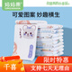 Mom Fruit (org.mama) baby diaper pure cotton cloth washable baby cotton diaper sheet large size urine ring newborn meson cloth breathable (46*50cm) white_1 0 packs