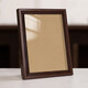 Photo frame empty frame table picture frame mounting 5 inches 6 inches 7 inches 8 inches simple hanging wall decoration wooden frame license frame coffee color 8 inches 15*20cm