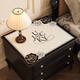 Yonghuan Luxury Chearside Table Protection Mat de protection étanche à couverture de tissu de tissu Couvre-poussière Refrigérateur Coussiér Machine à laver Couverture Scarf