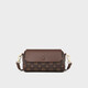 
Enlike International Luxury Brand 2025 New Armpit Small Square Bag Casual High-end Single-Shoulder Cylinder Bag Crossbody Bag Coffee
