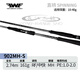 
EWE Meixia 25 new model Yangtze River 3 long-distance dock rod straight handle 2 sections lightweight black pit tilt bass rod 2.74m long ruler model 902MH-S