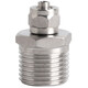 Water purifier 304 stainless steel joint turn 2 minutes direct tap faucet angle valve direct drinking water quick screw PE pipe accessories Steel 1049N6 point internal screw turn 2 point pipe