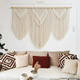 Yonghuan Schlafzimmer Bettteklee Handgewebesofa Hintergrund Große Wand Hanging Dekoration Hochzeitsanordnung 1098% Standard