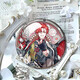 
Time agent vein Liu Xiao’s surrounding stars and brooch material birthday gift N3524 58mm laser broken glass