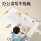 Totguard children's study table and chair set can lift student writing desk P0 solid wood Qimeng large white table 80cm