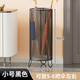 Wang Xingheyue household umbrella storage bucket storage rack entry door commercial hotel entrance large capacity umbrella stand umbrella drain rack bold and reinforced medium black